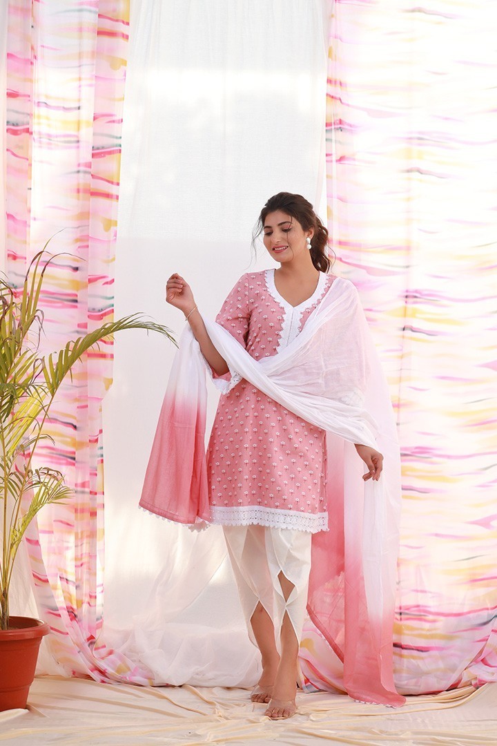 PINK NIKHAT SET